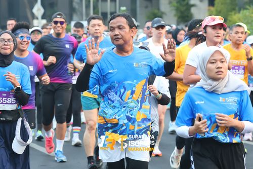 Race photo from SURABAYA ISOPLUS MARATHON 2025