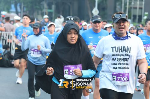 Race photo from SURABAYA ISOPLUS MARATHON 2025