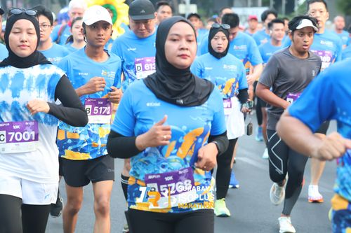 Race photo from SURABAYA ISOPLUS MARATHON 2025