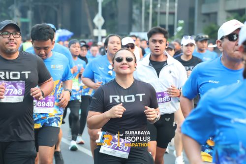 Race photo from SURABAYA ISOPLUS MARATHON 2025