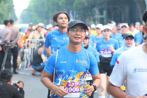 Race photo from SURABAYA ISOPLUS MARATHON 2025