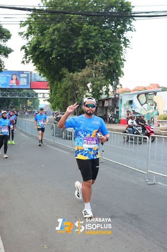 Race photo from SURABAYA ISOPLUS MARATHON 2025