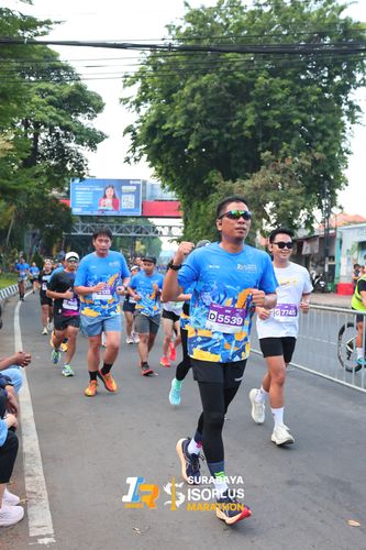 Race photo from SURABAYA ISOPLUS MARATHON 2025
