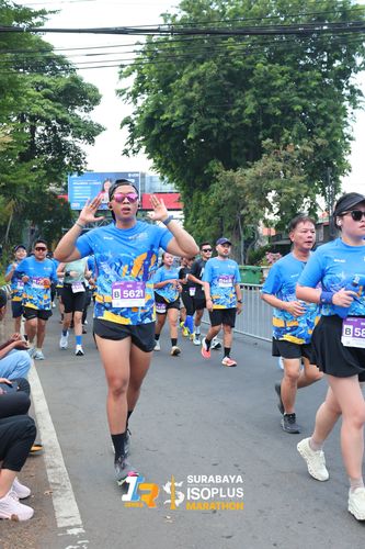 Race photo from SURABAYA ISOPLUS MARATHON 2025