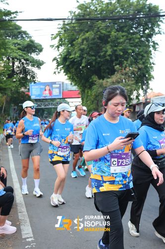 Race photo from SURABAYA ISOPLUS MARATHON 2025