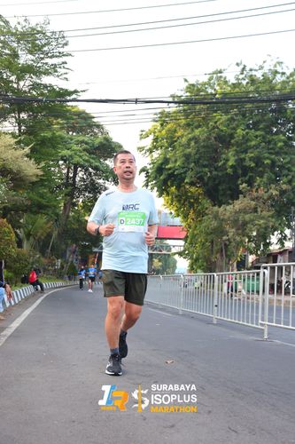 Race photo from SURABAYA ISOPLUS MARATHON 2025