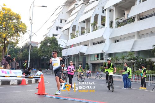 Race photo from SURABAYA ISOPLUS MARATHON 2025