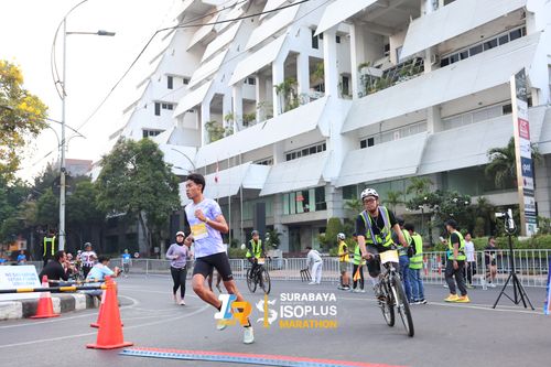 Race photo from SURABAYA ISOPLUS MARATHON 2025