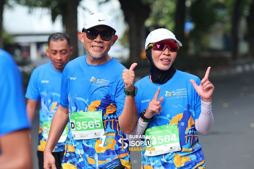 Race photo from SURABAYA ISOPLUS MARATHON 2025