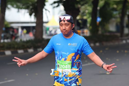 Race photo from SURABAYA ISOPLUS MARATHON 2025