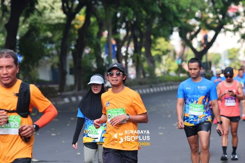 Race photo from SURABAYA ISOPLUS MARATHON 2025