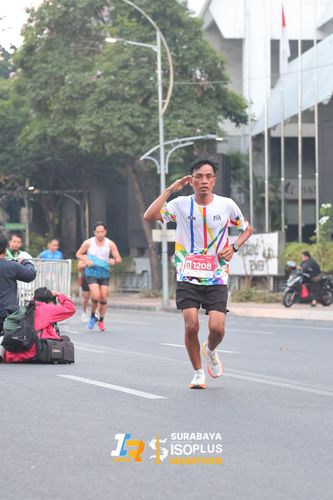 Race photo from SURABAYA ISOPLUS MARATHON 2025