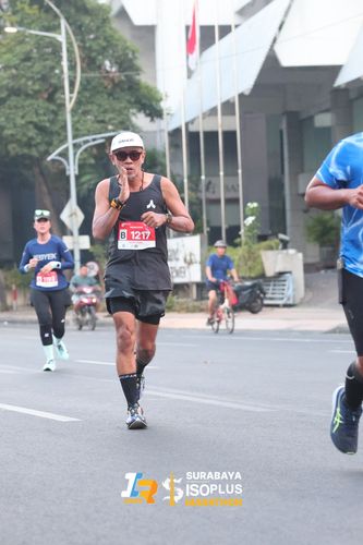 Race photo from SURABAYA ISOPLUS MARATHON 2025
