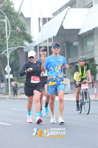 Race photo from SURABAYA ISOPLUS MARATHON 2025