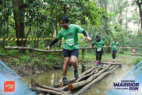 Race photo from SERPONG WARRIOR CHALLENGE RUN