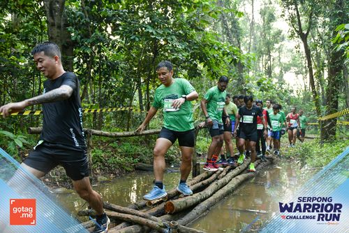 Race photo from SERPONG WARRIOR CHALLENGE RUN