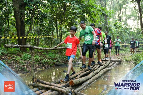 Race photo from SERPONG WARRIOR CHALLENGE RUN
