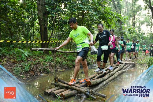 Race photo from SERPONG WARRIOR CHALLENGE RUN