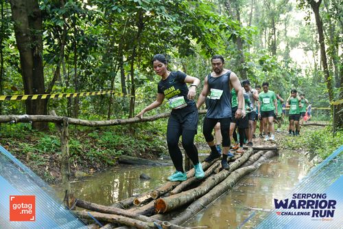Race photo from SERPONG WARRIOR CHALLENGE RUN