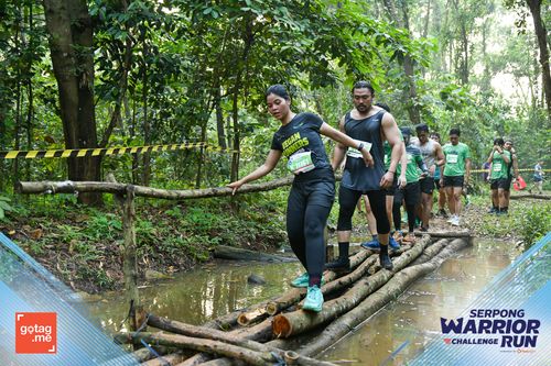 Race photo from SERPONG WARRIOR CHALLENGE RUN