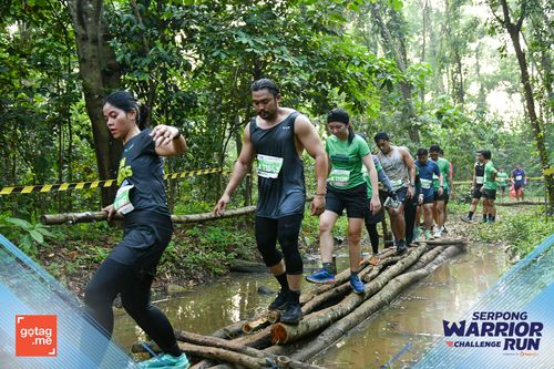 Race photo from SERPONG WARRIOR CHALLENGE RUN