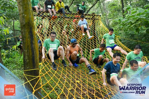 Race photo from SERPONG WARRIOR CHALLENGE RUN