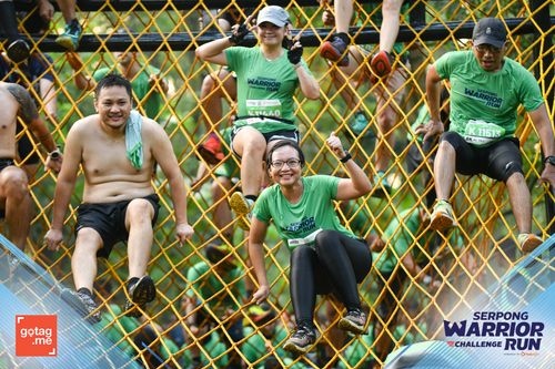 Race photo from SERPONG WARRIOR CHALLENGE RUN
