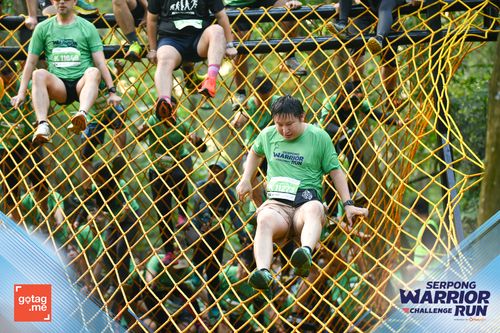 Race photo from SERPONG WARRIOR CHALLENGE RUN