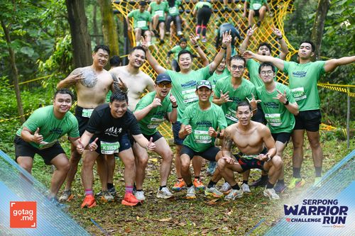 Race photo from SERPONG WARRIOR CHALLENGE RUN