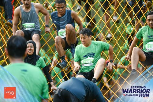 Race photo from SERPONG WARRIOR CHALLENGE RUN