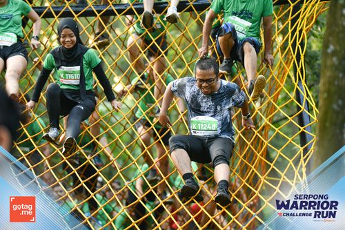 Race photo from SERPONG WARRIOR CHALLENGE RUN