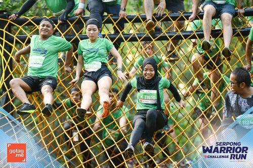 Race photo from SERPONG WARRIOR CHALLENGE RUN