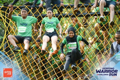 Race photo from SERPONG WARRIOR CHALLENGE RUN