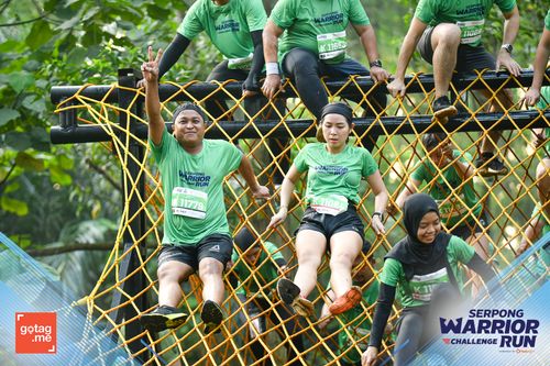 Race photo from SERPONG WARRIOR CHALLENGE RUN