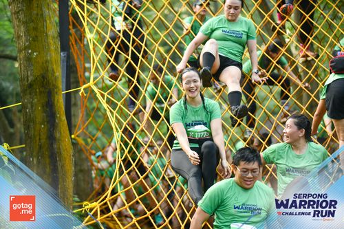 Race photo from SERPONG WARRIOR CHALLENGE RUN