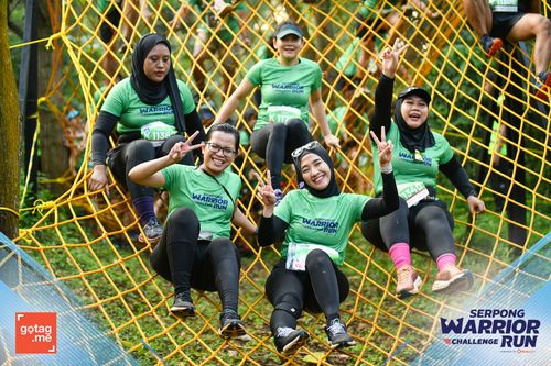 Race photo from SERPONG WARRIOR CHALLENGE RUN