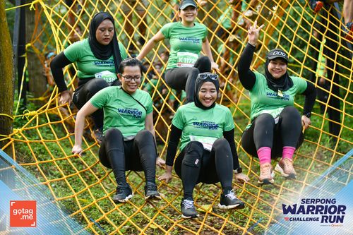Race photo from SERPONG WARRIOR CHALLENGE RUN