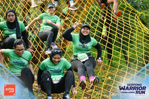 Race photo from SERPONG WARRIOR CHALLENGE RUN