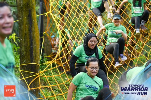 Race photo from SERPONG WARRIOR CHALLENGE RUN