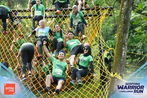 Race photo from SERPONG WARRIOR CHALLENGE RUN