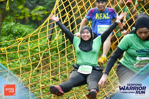 Race photo from SERPONG WARRIOR CHALLENGE RUN