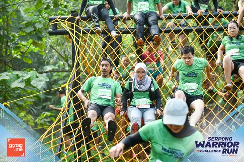 Race photo from SERPONG WARRIOR CHALLENGE RUN