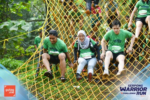 Race photo from SERPONG WARRIOR CHALLENGE RUN