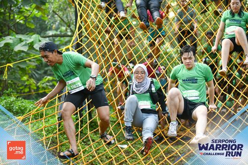 Race photo from SERPONG WARRIOR CHALLENGE RUN