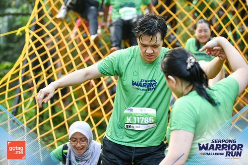 Race photo from SERPONG WARRIOR CHALLENGE RUN