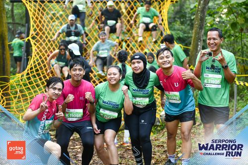 Race photo from SERPONG WARRIOR CHALLENGE RUN