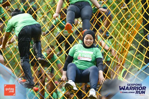Race photo from SERPONG WARRIOR CHALLENGE RUN