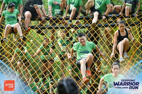 Race photo from SERPONG WARRIOR CHALLENGE RUN