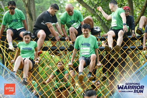 Race photo from SERPONG WARRIOR CHALLENGE RUN