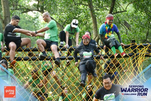 Race photo from SERPONG WARRIOR CHALLENGE RUN